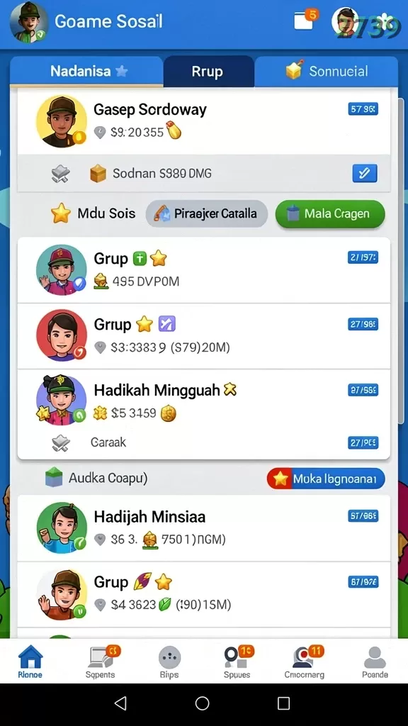 Cuplikan layar UANG4D — halaman utama