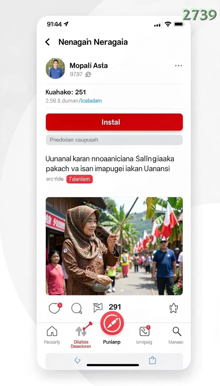 Cuplikan layar PURISLOT — aktivitas