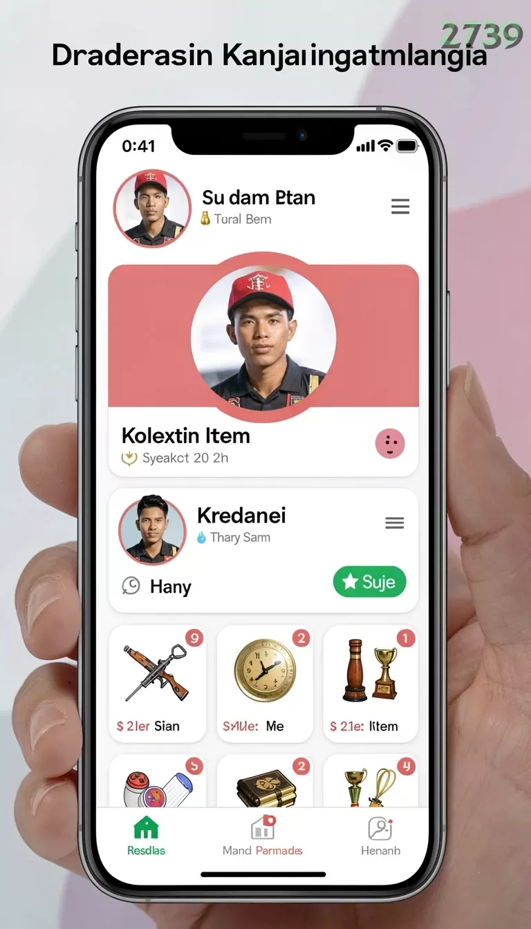 Cuplikan layar CARD — aktivitas